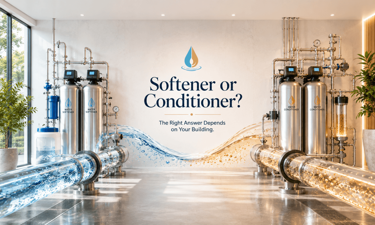 Commercial Water Softeners vs. Conditioners