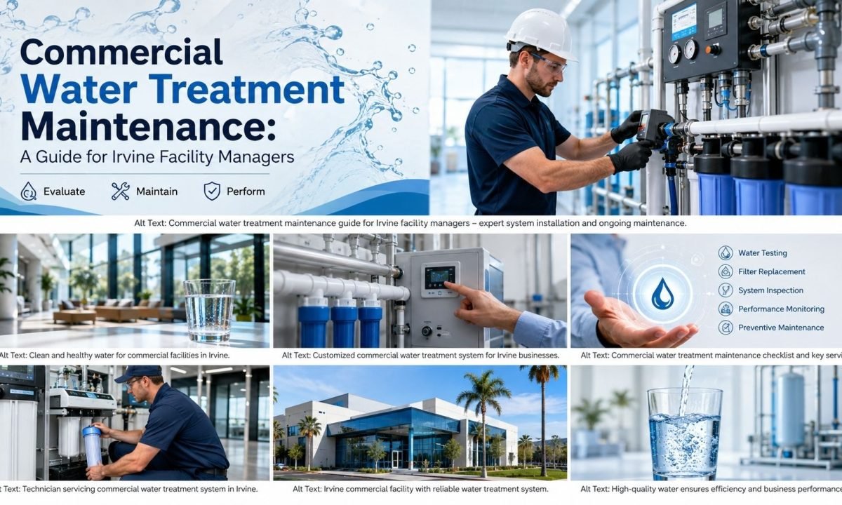 Commercial Water Treatment Maintenance A Guide for Irvine Facility Managers