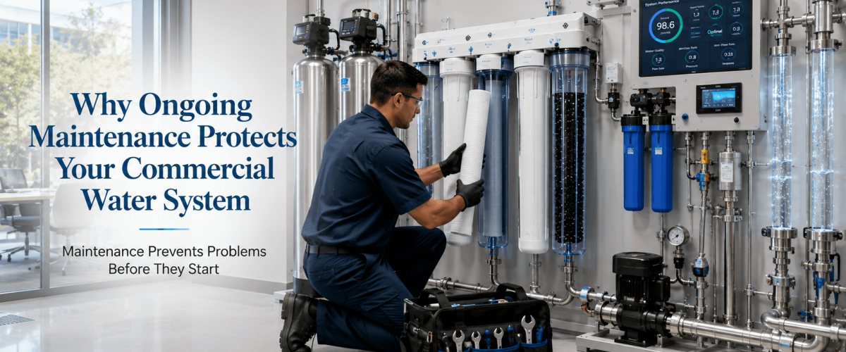 Commercial Water Treatment With Maintenance