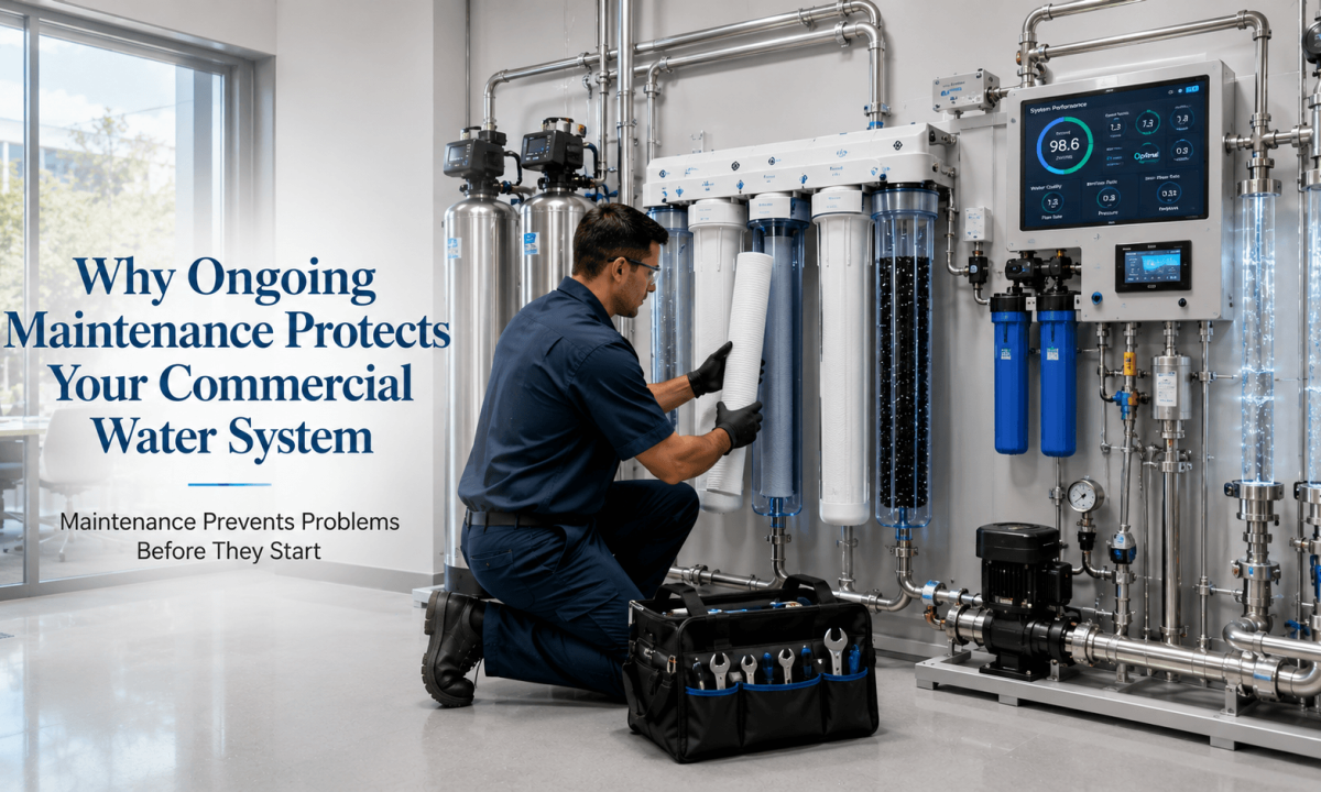 Commercial Water Treatment With Maintenance