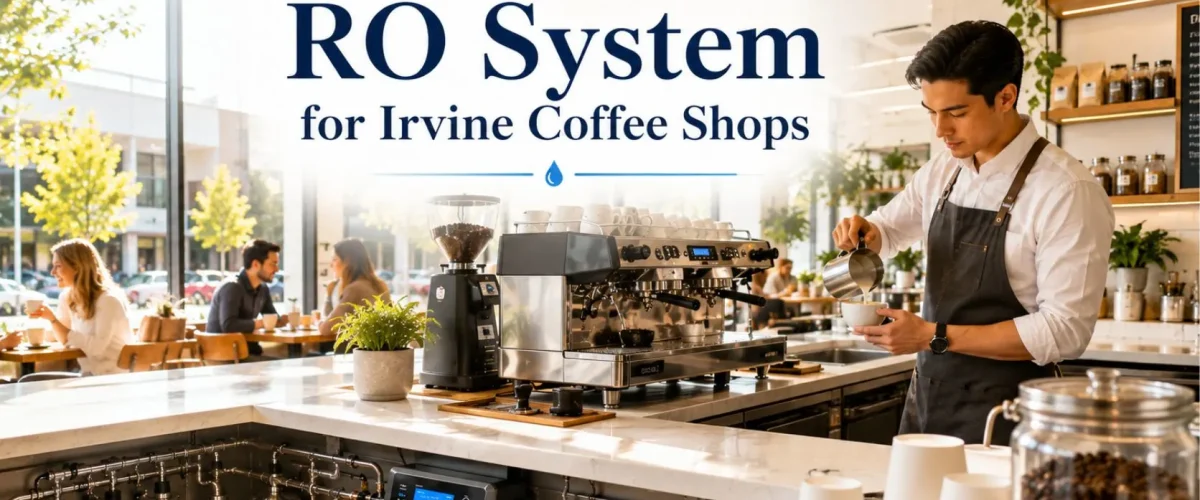 Custom Commercial RO System for Irvine Coffee Shops