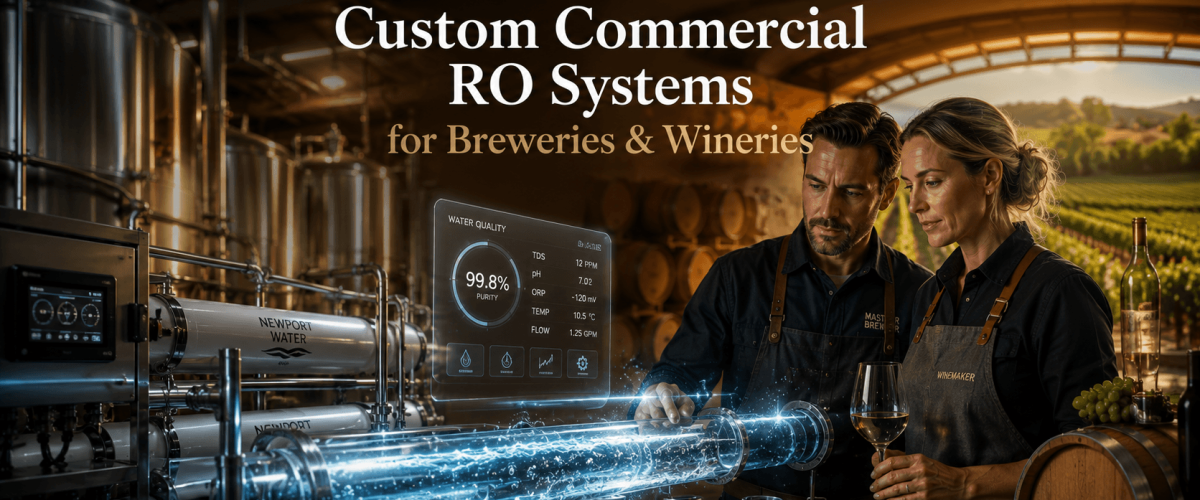 Custom RO systems for wineries and breweries