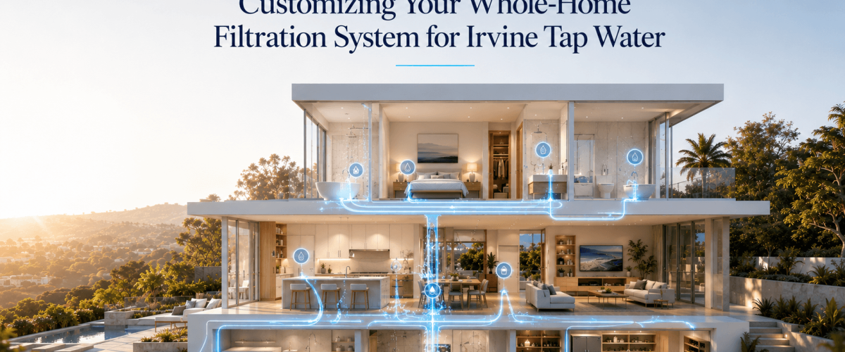 Custom Whole-Home Filtration for Irvine Tap Water