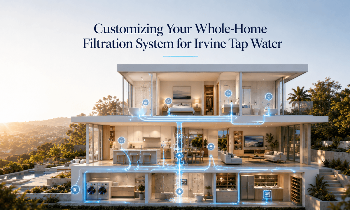 Custom Whole-Home Filtration for Irvine Tap Water
