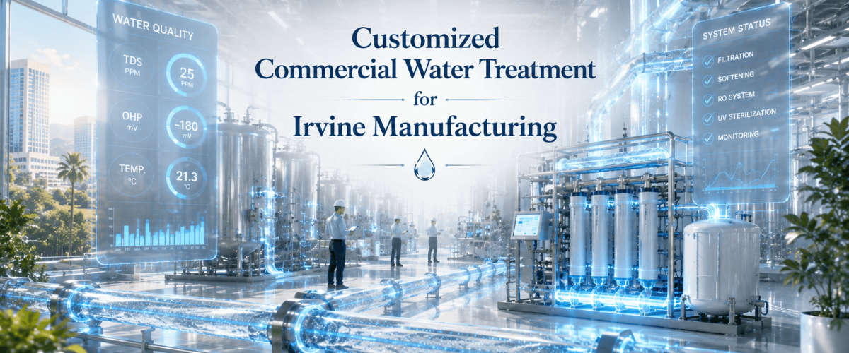 Customized Commercial Water Treatment for Irvine Manufacturing