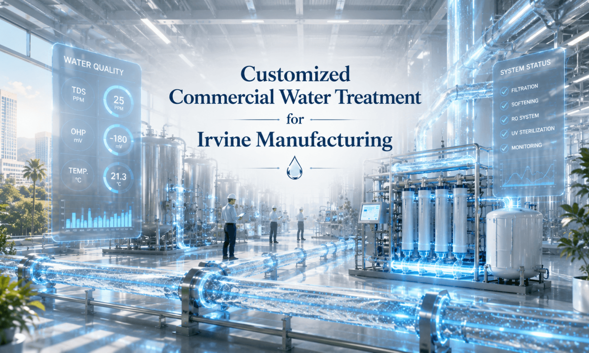 Customized Commercial Water Treatment for Irvine Manufacturing