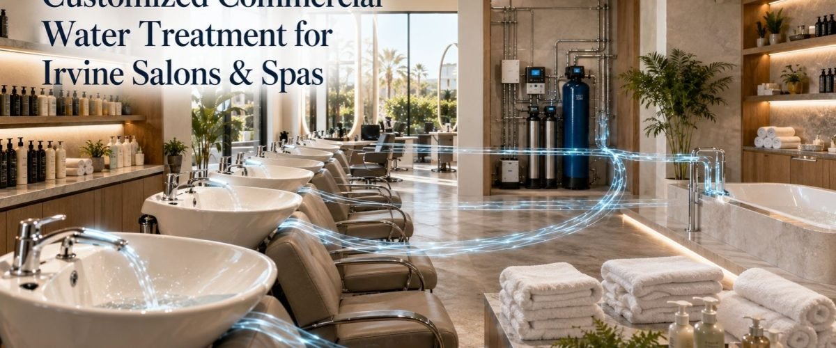 Customized commercial water treatment for Irvine salons and spas