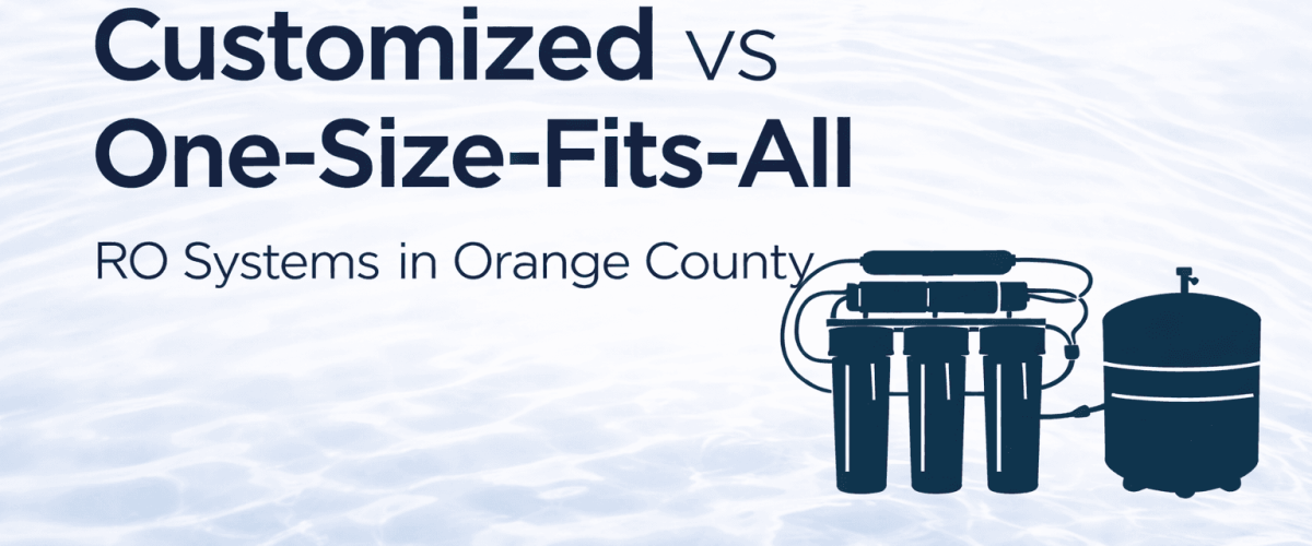 Customized vs One-Size-Fits-All RO Systems in Orange County