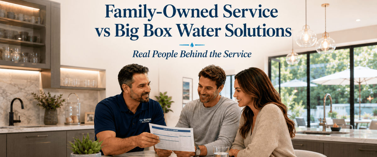 Family-Owned In-Home Filtration Installer in Orange County