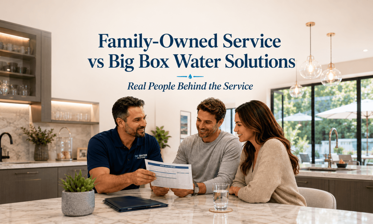 Family-Owned In-Home Filtration Installer in Orange County