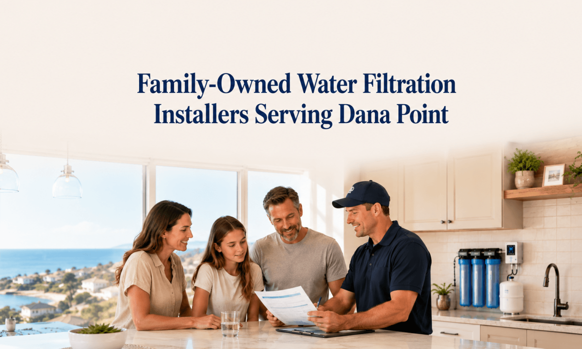 Family-owned water filtration service in Dana Point