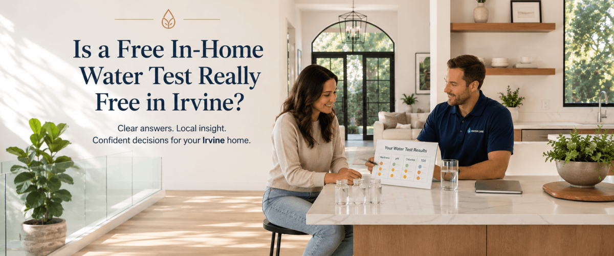 Free In-Home Water Test in Irvine