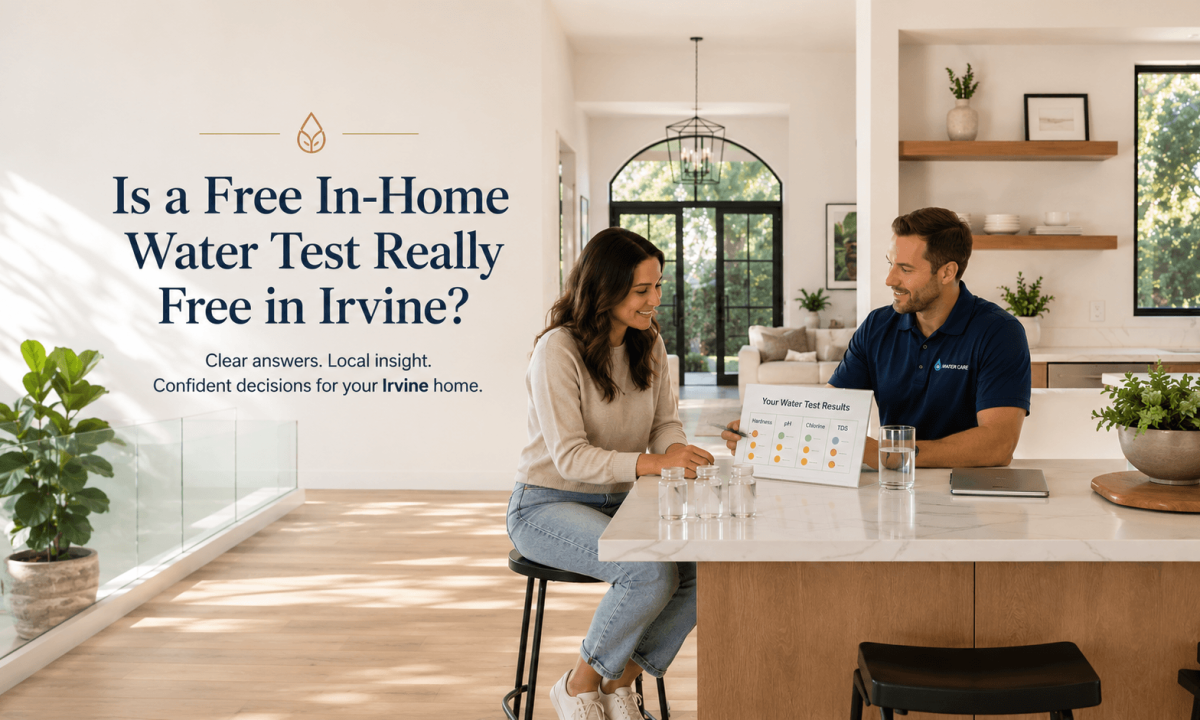 Free In-Home Water Test in Irvine