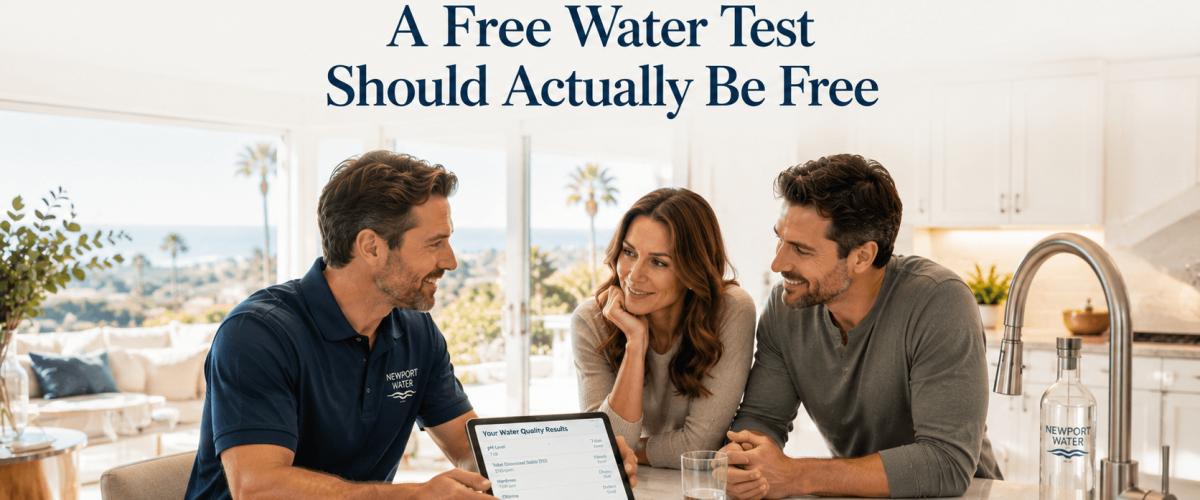 Free In-Home Water Test in Tustin Explained