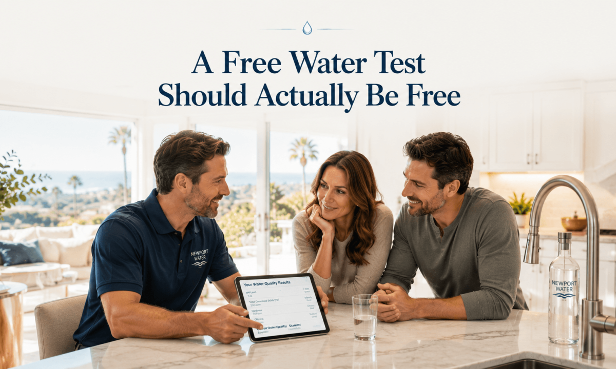 Free In-Home Water Test in Tustin Explained