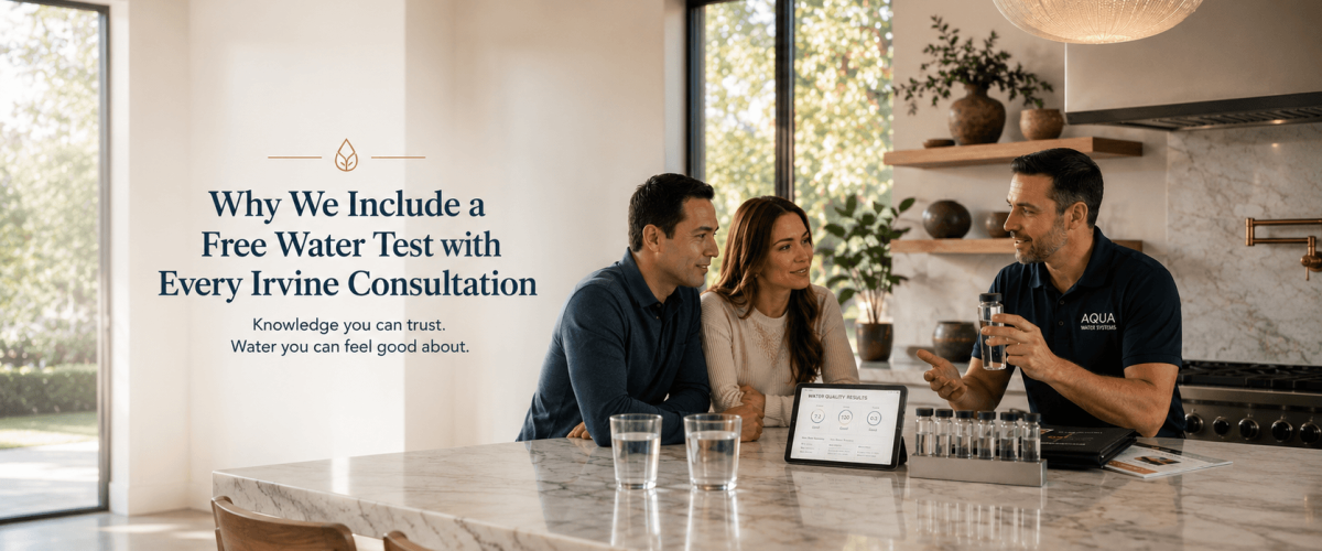 Free Water Testing With Irvine Consultations