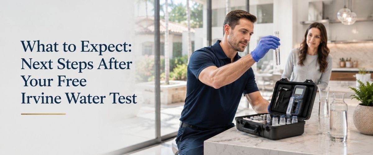 Free In-Home Water Test in Irvine