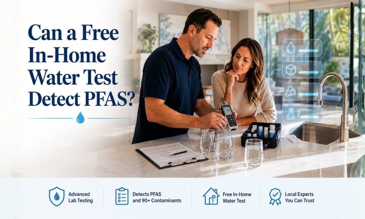 Free water test for PFAS demonstration