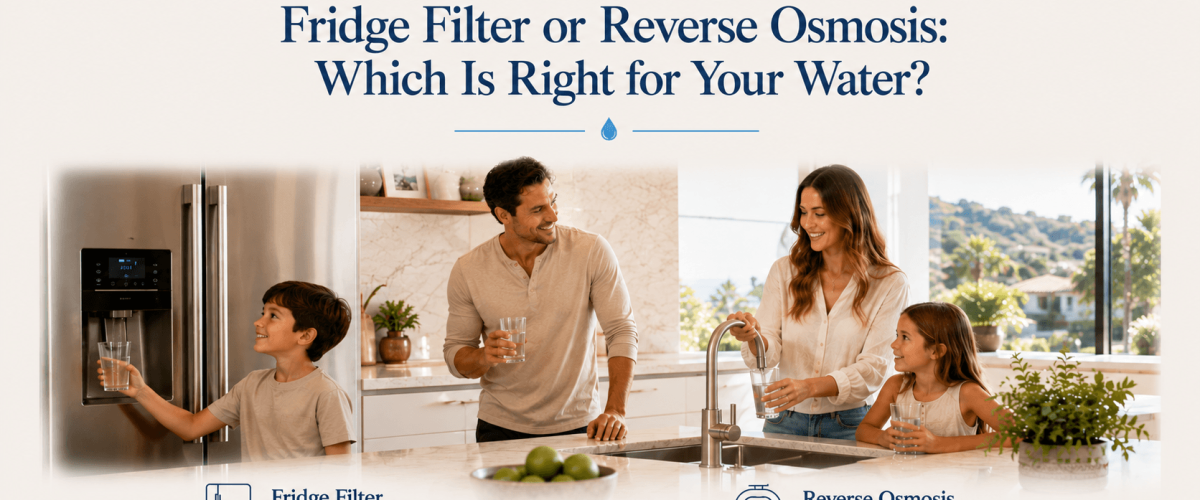 Fridge filter vs reverse osmosis water