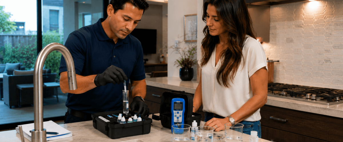 Hard Water in Irvine: Free In-Home Water Test