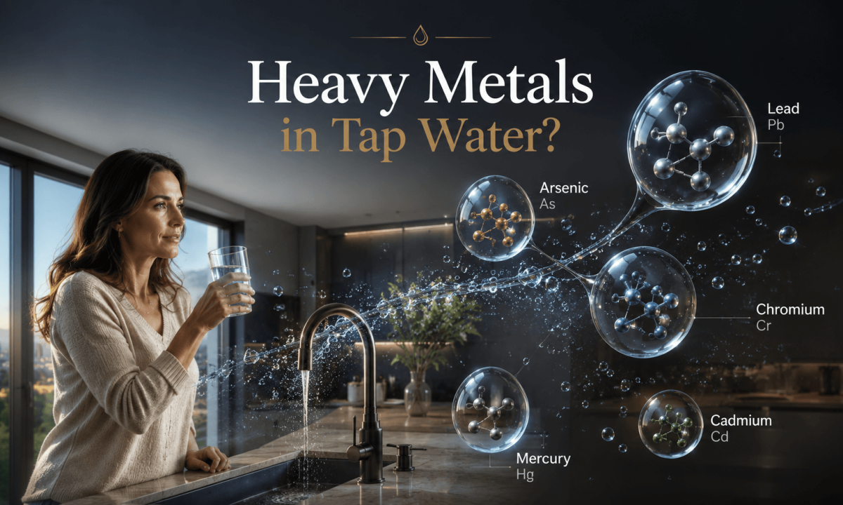 Heavy metals in tap water