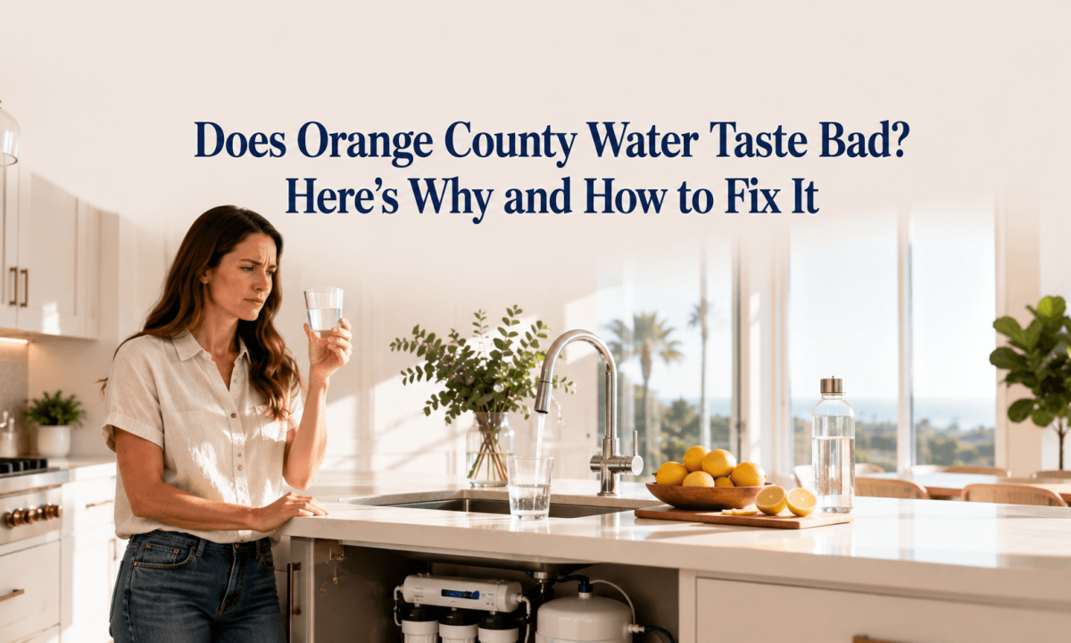 Improve Your Tap Water Taste in Orange County