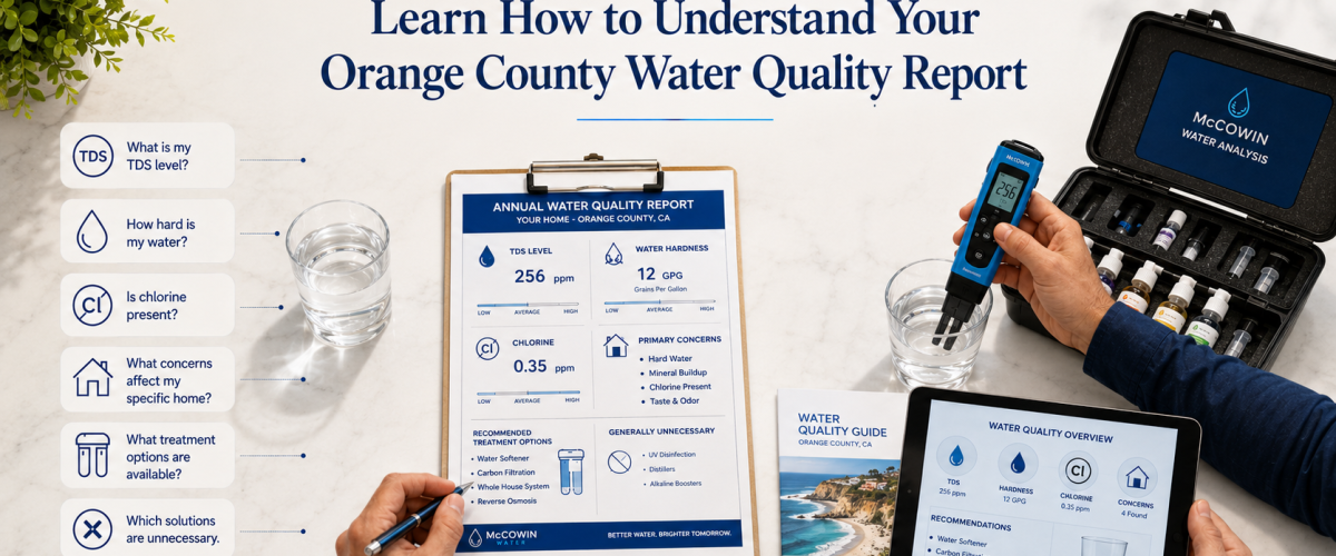 Learn How to Understand Your Orange County Water Quality Report