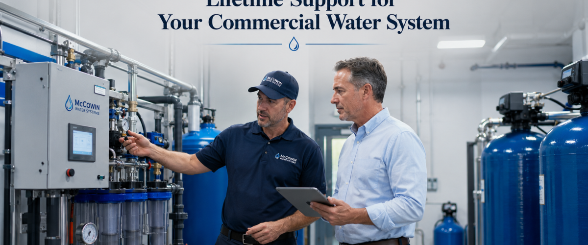 Lifetime Support for Your Commercial Water System