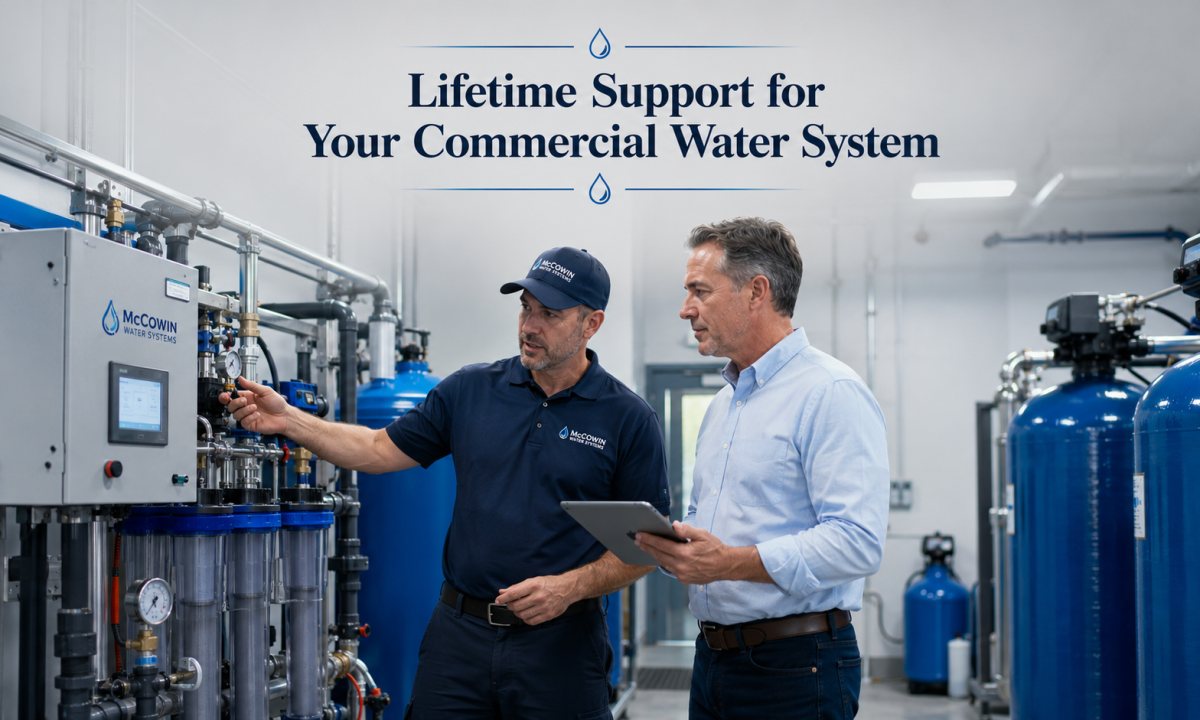 Lifetime Support for Your Commercial Water System
