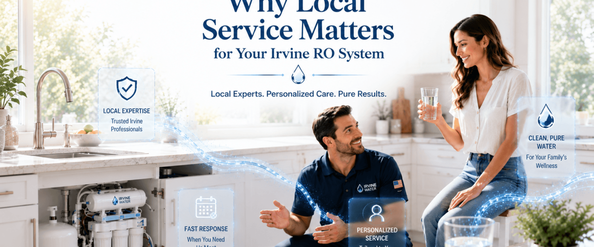 Local Service Benefits for Irvine RO System