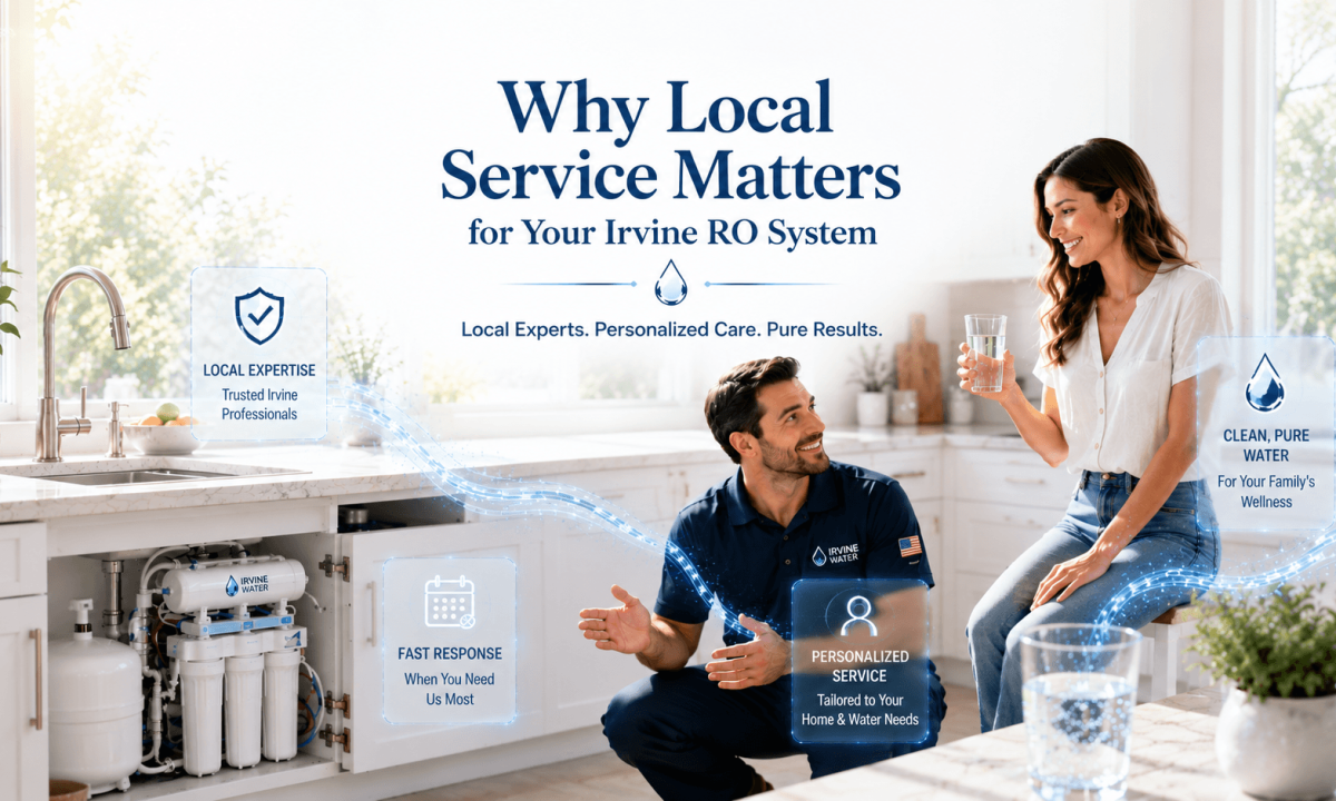 Local Service Benefits for Irvine RO System
