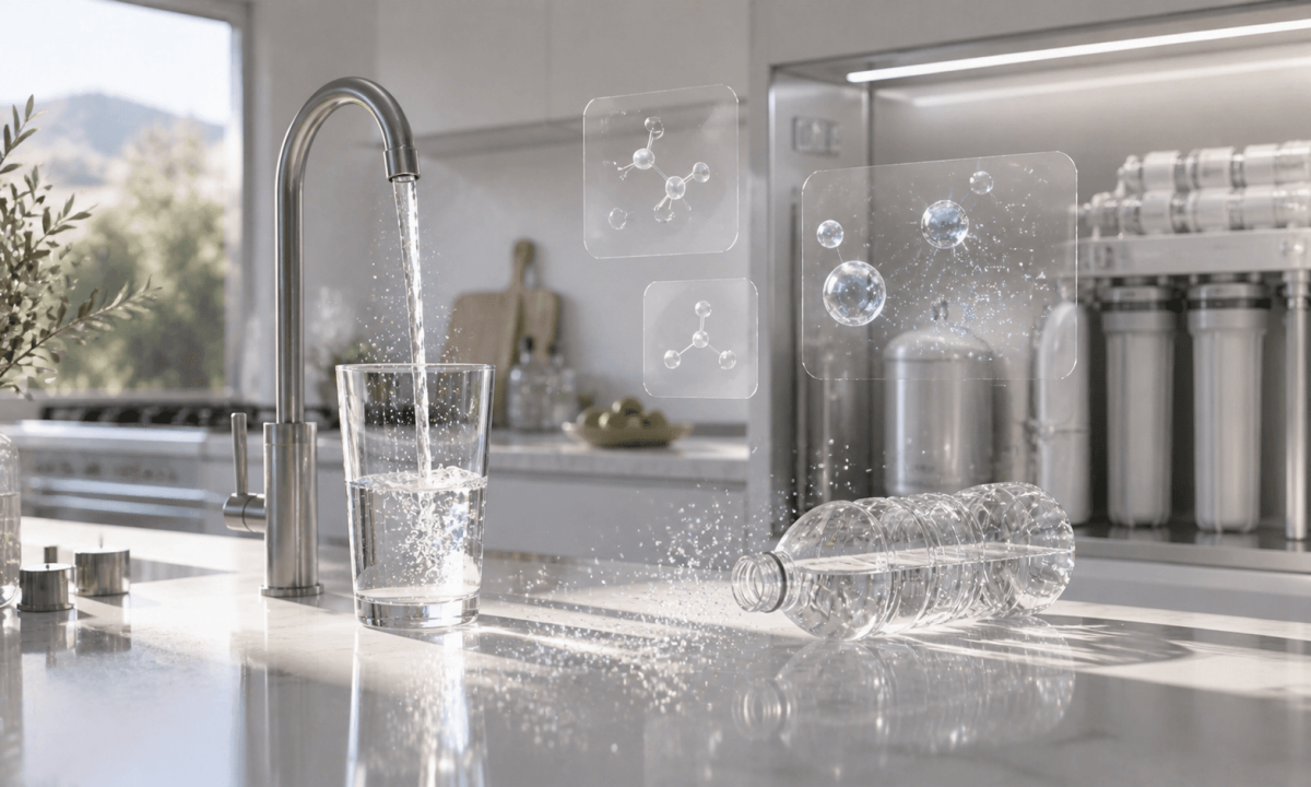 Microplastics vs Tap Water