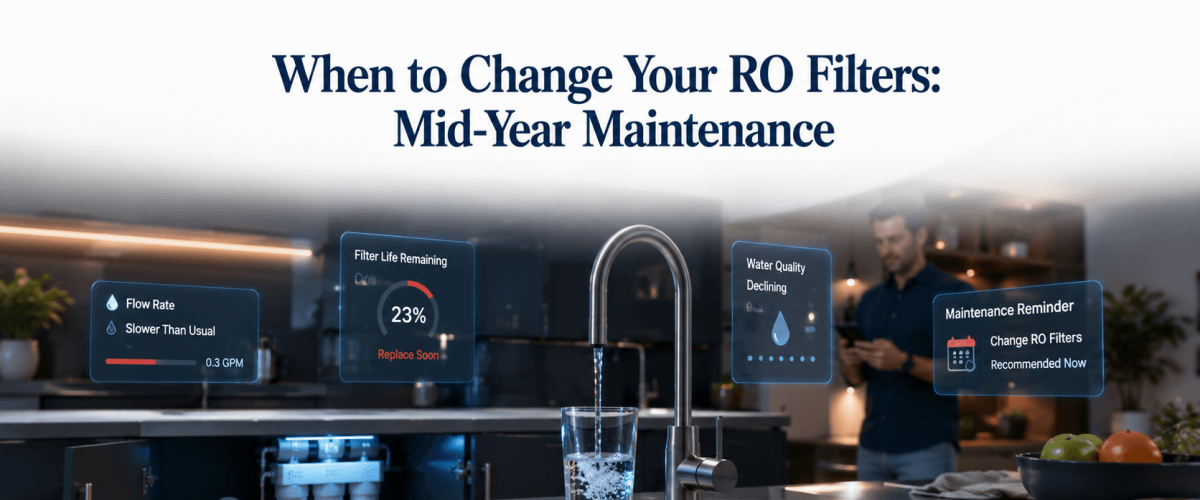 Mid-year RO filter maintenance overview