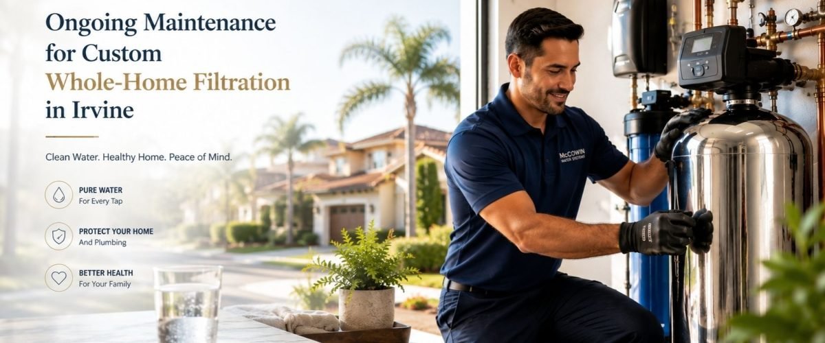 Ongoing Maintenance for Custom Whole-Home Filtration in Irvine