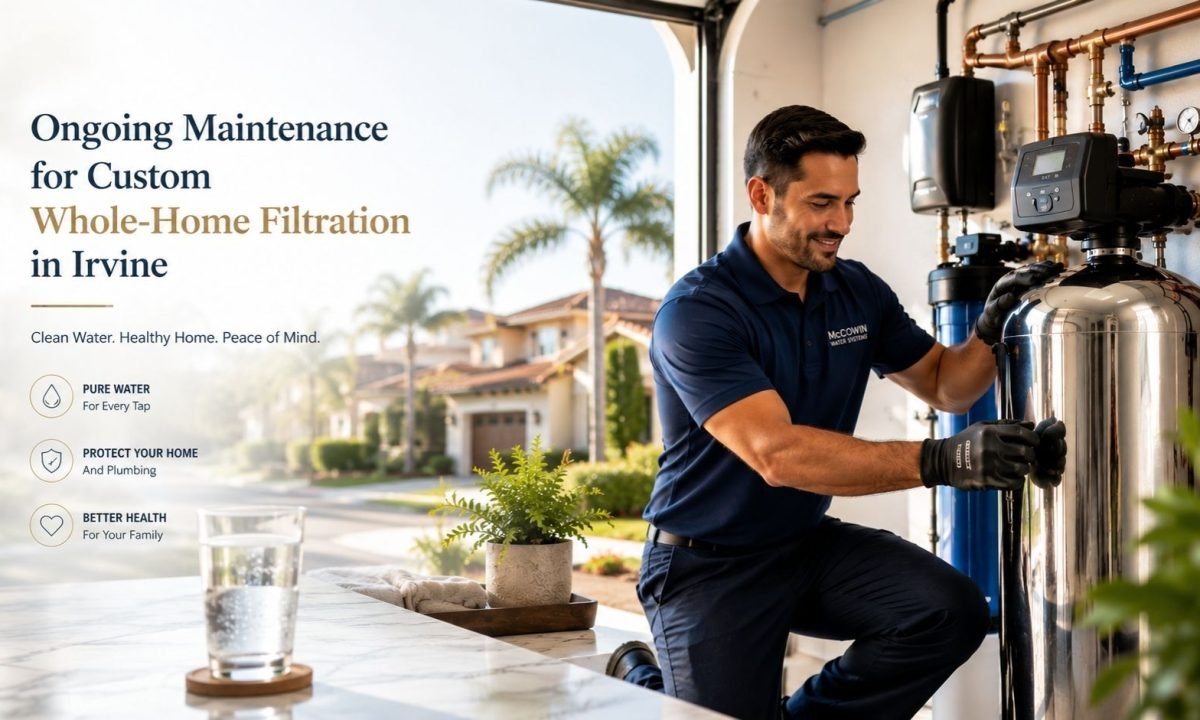 Ongoing Maintenance for Custom Whole-Home Filtration in Irvine