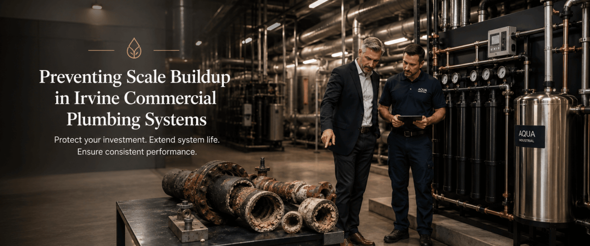 Preventing scale buildup in plumbing systems