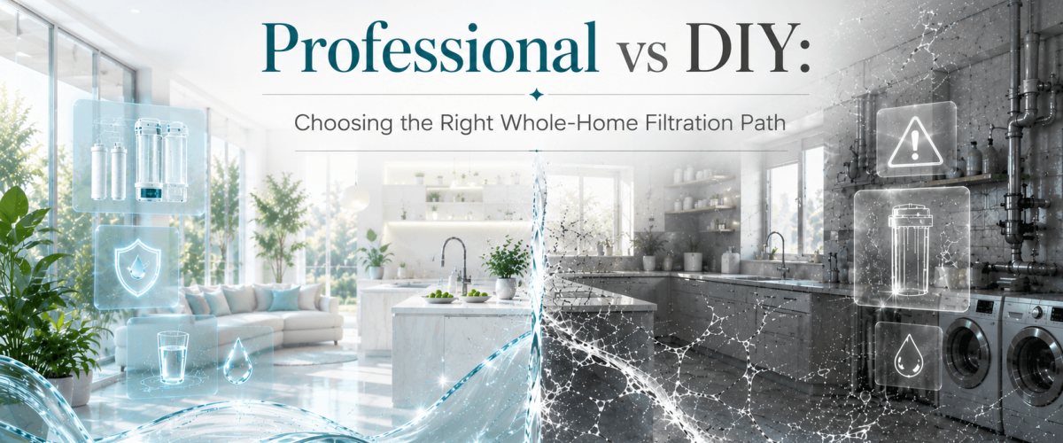 Professional vs DIY Whole-Home Filtration Installation in Irvine