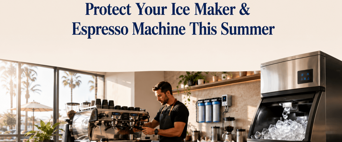 Protect Your Ice Maker and Espresso Machine This Summer