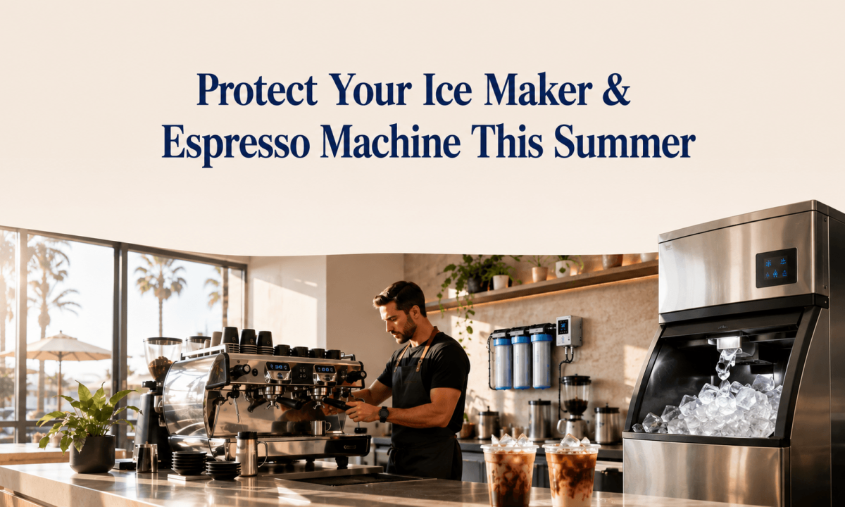 Protect Your Ice Maker and Espresso Machine This Summer