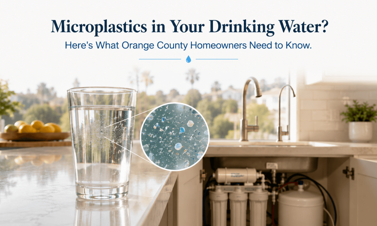 Remove Microplastics from Your Orange County Drinking Water