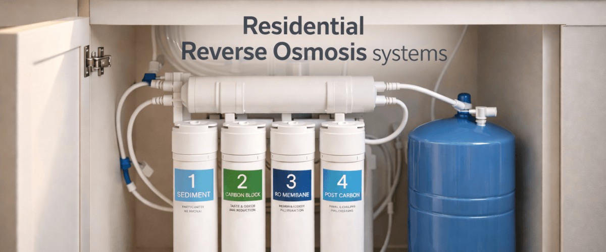 Residential Reverse Osmosis systems