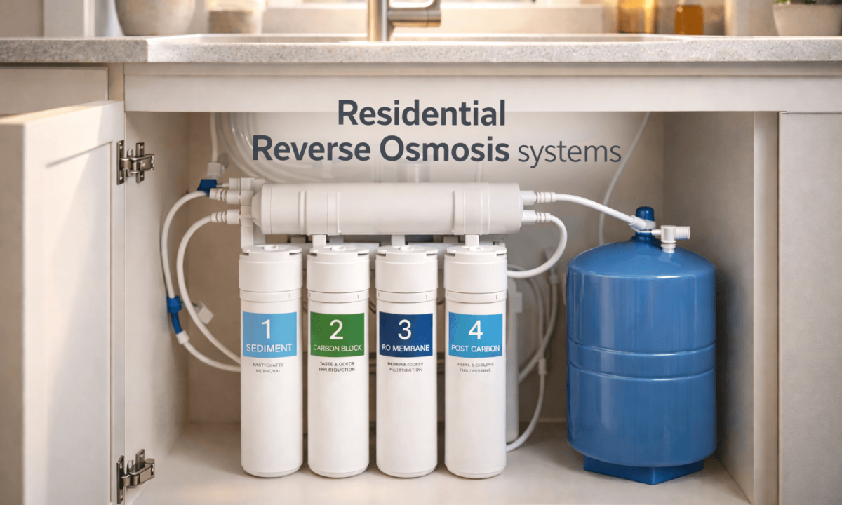 Residential Reverse Osmosis systems