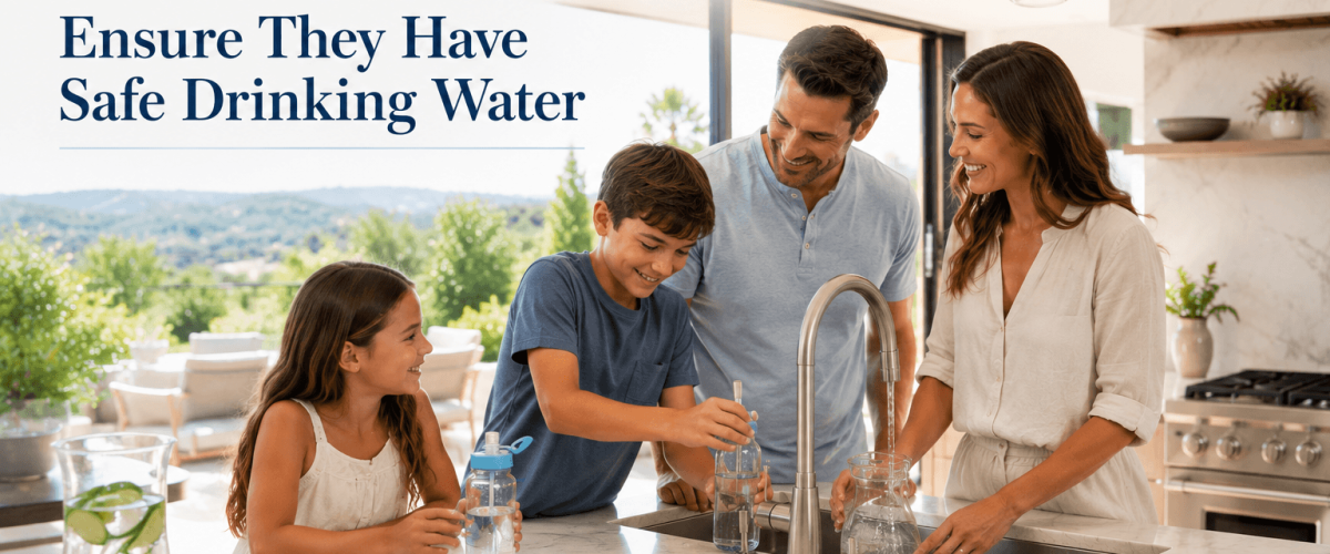 Safe Drinking Water for kids during summers
