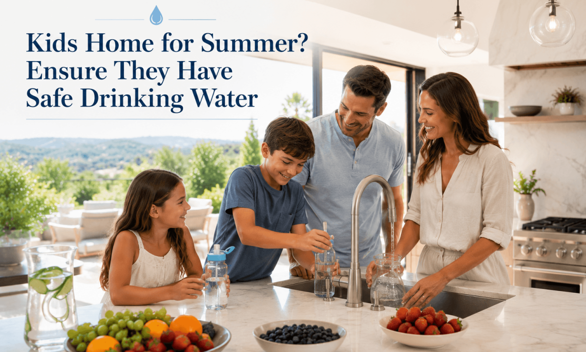 Safe Drinking Water for kids during summers