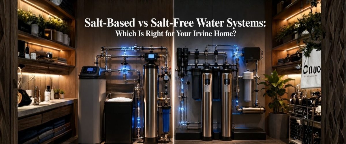 Salt-based vs salt-free water systems