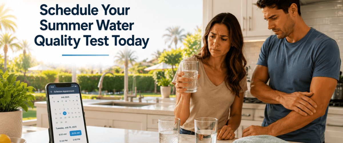 Schedule Summer In-Home Water Test in Irvine