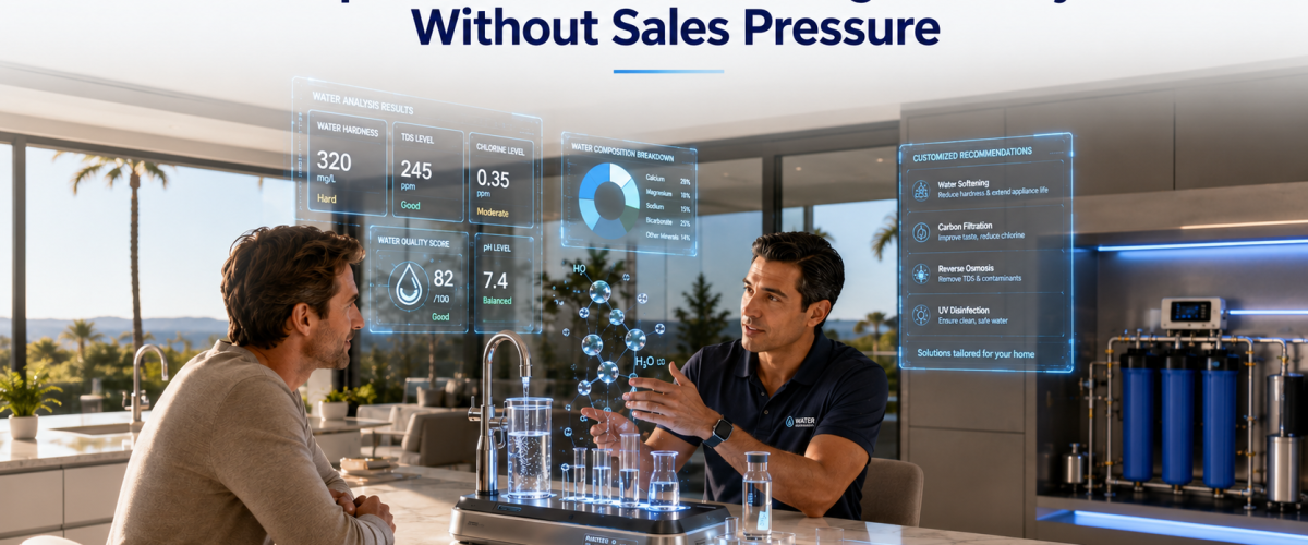 Shopping for Water Filters in Orange County Why You Deserve a No-Pressure Experience