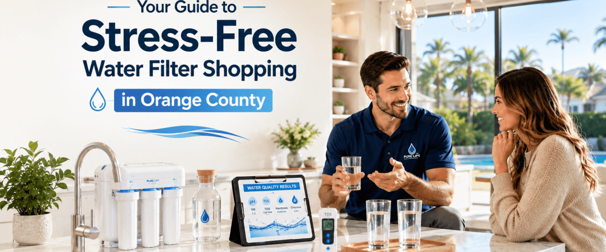 Stress-free water filtration consultation session