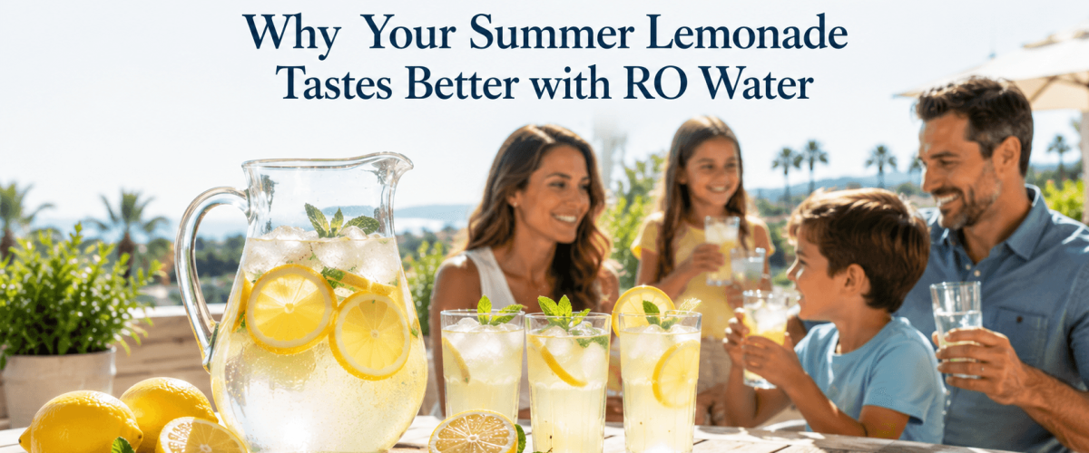 Summer Lemonade Tastes Better with RO Water