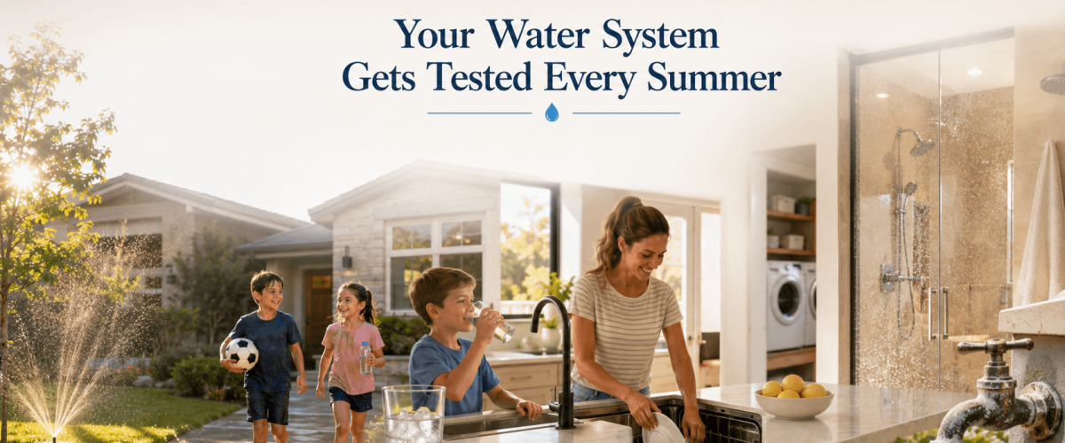 Summer Water System Upgrades for Orange County Homes